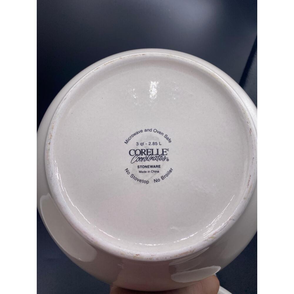 Corelle Cordinates Abundance Fruit Set Of 3 Nesting Mixing Bowls 1 &2 & 3 Qt - Picture 7 of 8